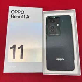 美品 OPPO Reno11A スマホ 本体 ダークグリーン
