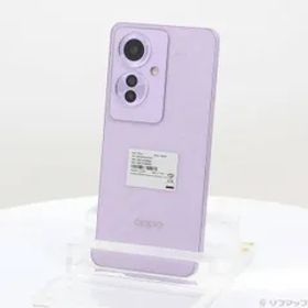 〔中古品〕 OPPO Reno11 A 128GB コーラルパープル Y!mobile SIMフリー【352】
