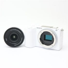 《並品》SONY VLOGCAM ZV-E10 II パワーズームレンズキット ZV-E10M2K W