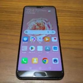 【おすすめ】Huawei P20☆ブラック スマートフォン 本体