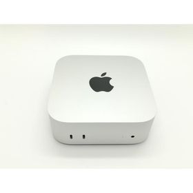 【中古】Apple Mac mini M4(CPU:10C/GPU:10C) 16GB/256GB シルバー MU9D3J/A (M4・2024)【静岡】保証期間１ヶ月【ランクA】