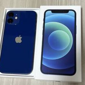 【美品】iPhone12mini 128G ブルー 国内版SIMフリー
