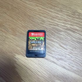 マインクラフトソフトNintendo Switch ゲームカードのみ