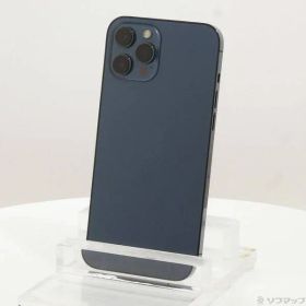 〔中古品〕 iPhone12 Pro Max 128GB パシフィックブルー MGCX3J／A SIMフリー【352】