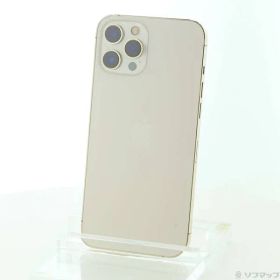 〔中古品〕 iPhone12 Pro Max 256GB ゴールド MGD13J／A SIMフリー【352】