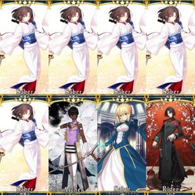 初期垢 聖晶石2450 両儀式 宝具5 アルトリア アルジュナ 太公望 | FGOのアカウントデータ、RMTの販売・買取一覧