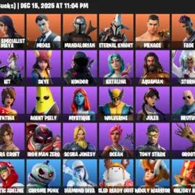 50 スキン | デッドプール | マイダス | ララ・クロフト #395