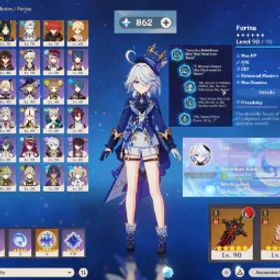 🔥 【アジア】AR55💎8 レジェンド🔥フリーナ C5🔥ヌヴィレット🔥ディルック C2🔥ティグナリ C1🔥刻晴 C1✨23 ゴールド スター862💎 原石✴️0 紡がれた運命 リセマラ