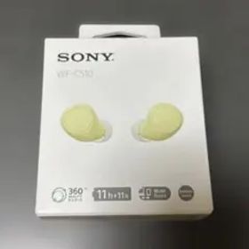 SONY ワイヤレスイヤホン WF-C510 イエロー