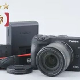 Canon キヤノン 【中古】Canon キヤノン EOS M3 ブラック EF-M 18-55mm f/3.5-5.6 IS STM レンズキット ミラーレスカメラ