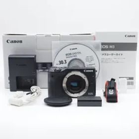 Canon キヤノン ミラーレス一眼 EOS M3 ボディ ブラック 極上品・元箱付 #2833