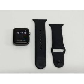 Apple Watch Series 3/GPS/38m/A1858/スペースグレー〈MTF02J/A〉 (1)