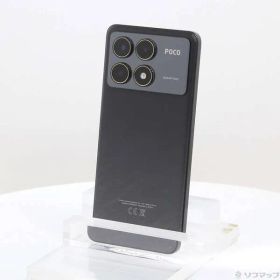 〔中古品〕 POCO F6 Pro 256GB ブラック MZB0HEJJP SIMフリー【269】