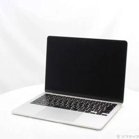 〔中古品〕 MacBook Air 13.6-inch Mid-2022 MLY03J／A Apple M2 8コアCPU_10コアGPU 8GB SSD512GB シルバー 〔15.7 Sequoia〕【348】
