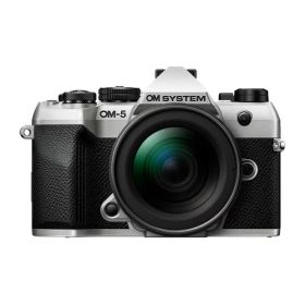 OMデジタルソリューションズ OM-5 Mark II 12-45mm F4.0 PRO レンズキット ミラーレス一眼カメラ IP53防水防塵対応 シルバー