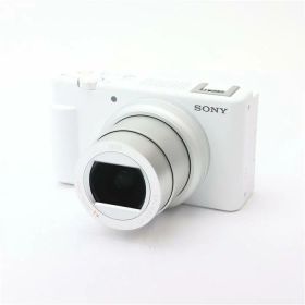 【中古】 《良品》 SONY VLOGCAM ZV-1 II ボディ ZV-1M2 W ホワイト [ デジタルカメラ ]