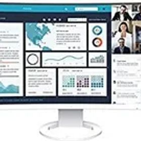 EIZO FlexScan EV3895-WT （37.5型/3840×1600/ウルトラワイド曲面モニター/アンチグレアIPS/疲れ目軽減/ホワイト）