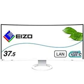 【中古】EIZO FlexScan EV3895-WT （37.5型/3840×1600/ウルトラワイド曲面モニター/アンチグレアIPS/疲れ目軽減/ホワイト）