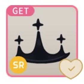 SR 小さな黒冠 リヴアク Luminous Prism Island | リヴリーアイランドのアイテム、RMTの販売・買取一覧