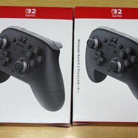 ニンテンドースイッチ(Nintendo Switch)のSwitch 2 Proコントローラー 2台(家庭用ゲーム機本体)