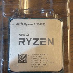 AMD Ryzen7 3800X CPU RGB4ピン純正 クーラー箱入り中古
