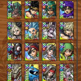 ジェム401600個＋アバン4凸ダークドレアム2凸クラウドティファ月レックス竜ダイ海賊カミュ1凸 | ドラクエタクトのアカウントデータ、RMTの販売・買取一覧