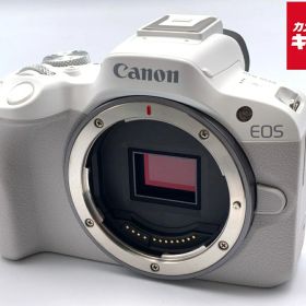 【中古】 【美品】 キヤノン EOS R50 ボディ ホワイト 【ミラーレス一眼】 【6ヶ月保証】