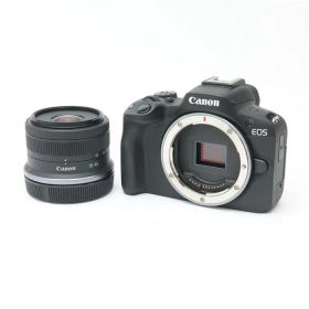 【中古】 《美品》 Canon EOS R50 RF-S18-45 IS STMレンズキット ブラック [ デジタルカメラ ]