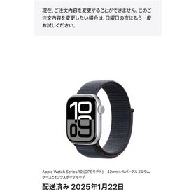 アップル(Apple)のAPPLE APPLE WATCH10 42 JBAL BK -S/M(その他)