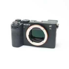 【中古】 《良品》 SONY α7C II ボディ ILCE-7CM2 B ブラック【SDスロットファインダーカバー部品交換/各部点検済】 [ デジタルカメラ ]