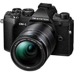 【長期保証付】OM SYSTEM OM-5 14-150mm II レンズキット ブラック デジタルカメラ
