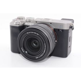 【外観特上級】ソニー フルサイズミラーレス一眼 α7C レンズキット シルバー ILCE-7CL S(ミラーレス一眼)