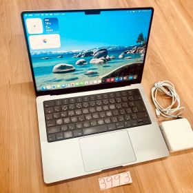 【動作確認済み】 MacBook pro 14インチ 2023 Apple M2 pro 32GB 1TB 動画編集可能 カメラ内蔵 ノートPC ノートパソコン SSD搭載 macOSインストール済み 【3993】