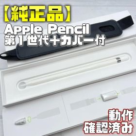 動作確認済み【純正品】Apple Pencil 第一世代 本体＋付属品＋カバー