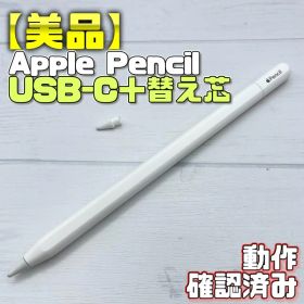 動作確認済み！【美品】Apple Pencil USB-Cタイプ＋替え芯