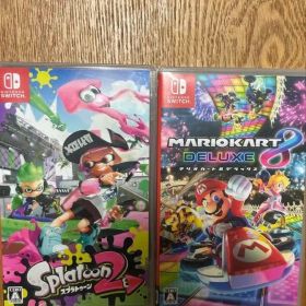 Switch マリオカート8デラックス、スプラトゥーン2 ソフトセット
