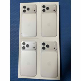 新品未開封 iPhone17 Pro MAX256GB シルバー4台(スマートフォン本体)