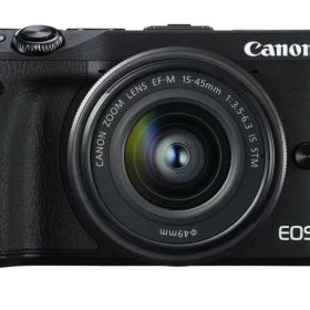 【中古】Canon ミラーレス一眼カメラ EOS M3 レンズキット(ブラック) EF-M15-45mm F3.5-6.3 IS STM 付属 EOSM3BK-1545ISSTMLK