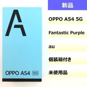 【未使用品】OPG02/OPPO A54 5G/869128055071111