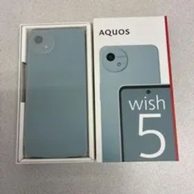 AQUOS Wish5 SH-52F WAKABA（GR）