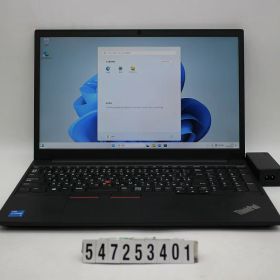 Lenovo ThinkPad E15 Gen2 Core i5 1135G7 2.4GHz/8GB/256GB(SSD)/15.6W/FHD(1920x1080)/Win11【中古】【20250930】