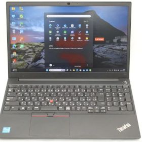 325時間 中古美品 フルHD 15.6インチ Lenovo ThinkPad E15 Gen2 Windows11 卓越性能 第11世代Core i5-1135G7 8GB 爆速NVMe式256GB-SSD カメラ 無線 Office付き Win11【中古ノートパソコン 中古パソコン 中古PC】送料無料 あす楽対応 即日発送（Windows10も対応可能 Win10）