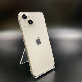 アップル(Apple)の【全額返金保証】【最速発送】Apple iPhone iPhone 13 256GB スターライト docomo SIMフリー 動作確認済(スマートフォン本体)