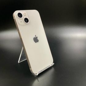 アップル(Apple)の【全額返金保証】【最速発送】Apple iPhone iPhone 13 128GB スターライト Softbank SIMフリー 動作確認済(スマートフォン本体)