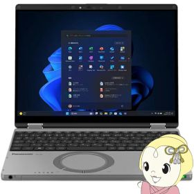 パナソニック 2in1ノートパソコン Let’s note レッツノート 12.4型 Core i5-1335U メモリ16GB SSD512GB Windows11Pro カームグレイ CF-QR4JDTCR【KK9N0D18P】
