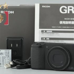 Ricoh リコー 【中古】RICOH リコー GR III コンパクトデジタルカメラ 元箱付き コンパクトデジタルカメラ