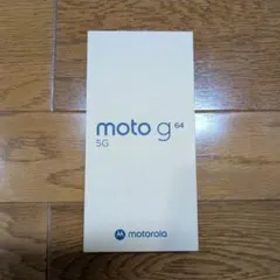 【送料込】【封印あり】 moto g64 5G スペースブラック