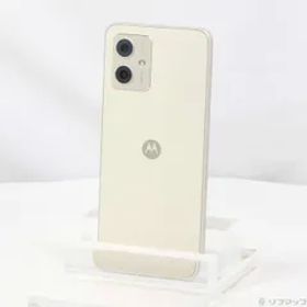 〔中古品〕 moto g64y 5G 128GB バニラクリーム MOSAG3 Y!mobile SIMフリー【377】