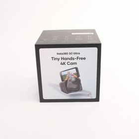 【中古】Insta360 GO Ultra スタンダードバンドル ミッドナイトブラック(CINSABEA-GOULT(その他)
