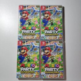 Switch マリオパーティ スーパースターズ 4点